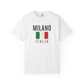 Milano Italia T-Shirt — Italian Flag Travel Tee