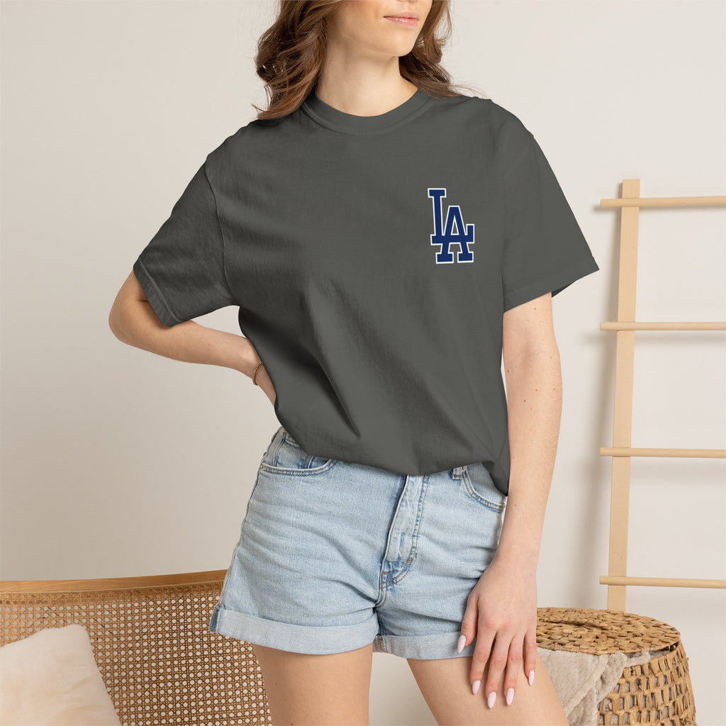 Unisex Garment-Dyed T-shirt LA Dodgers