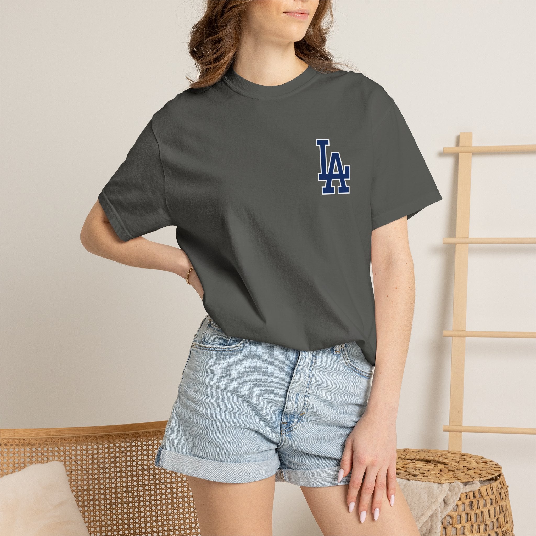 Unisex Garment-Dyed T-shirt LA Dodgers