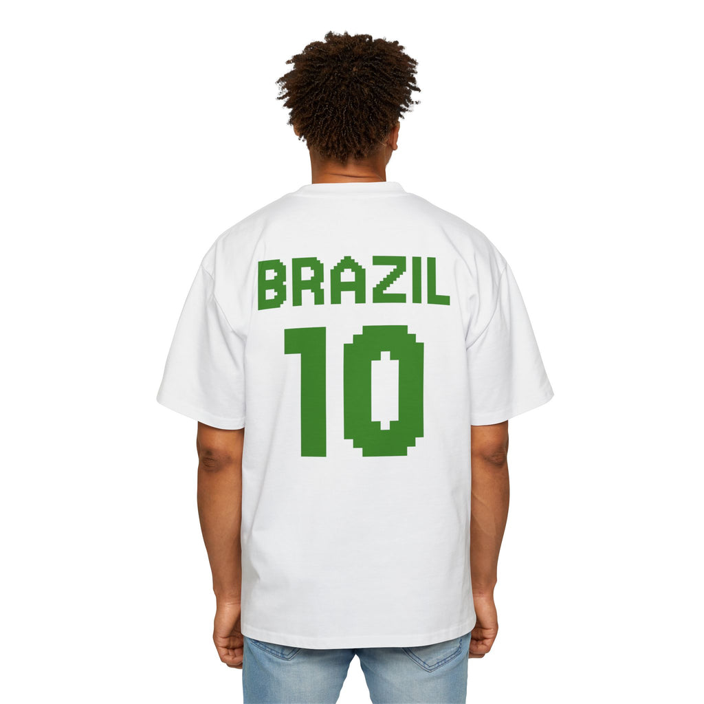 Brazil Soccer Tee — Joga Bonito Graphic Football T‑Shirt