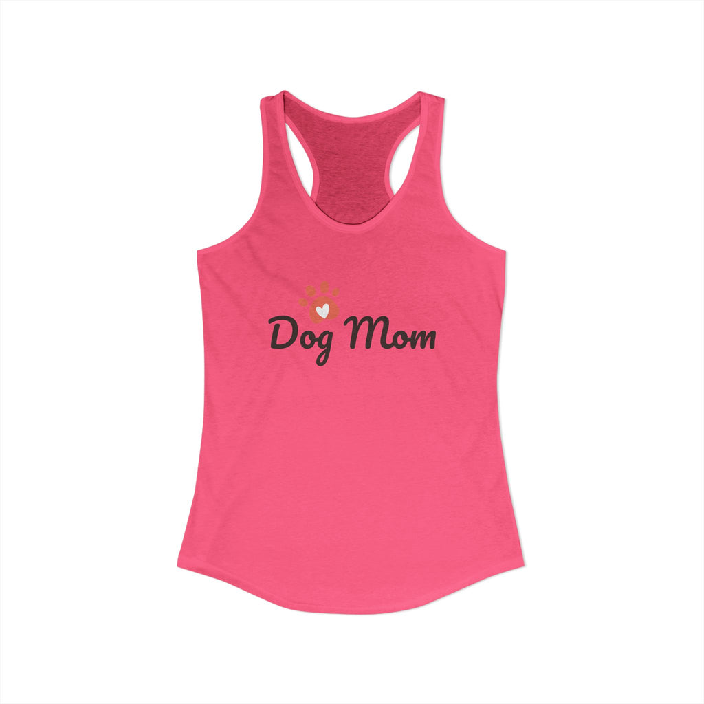 Women's Dog Mom Ideal Racerback Tank