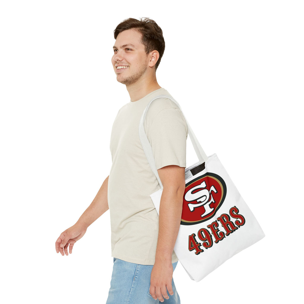 Tote Bag (AOP) 49ers Faithful to the Bay