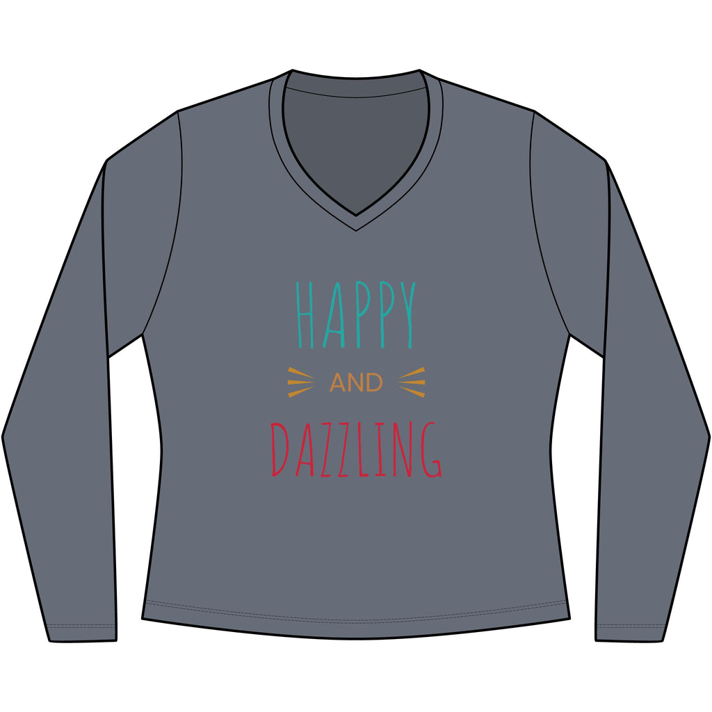 Women's Very Important Tee Long Sleeve V-Neck