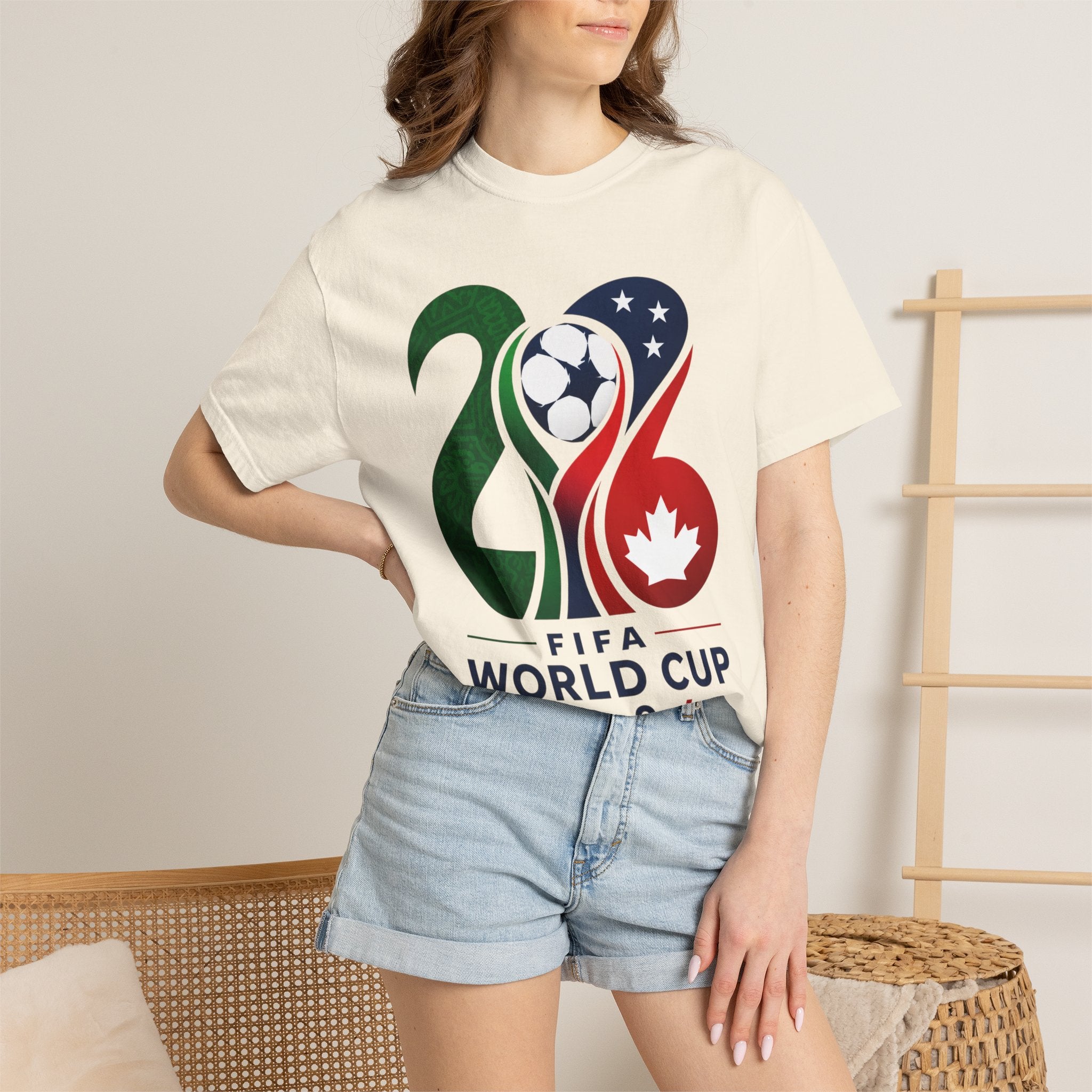 Unisex FIFA World Cup Garment-Dyed T-shirt