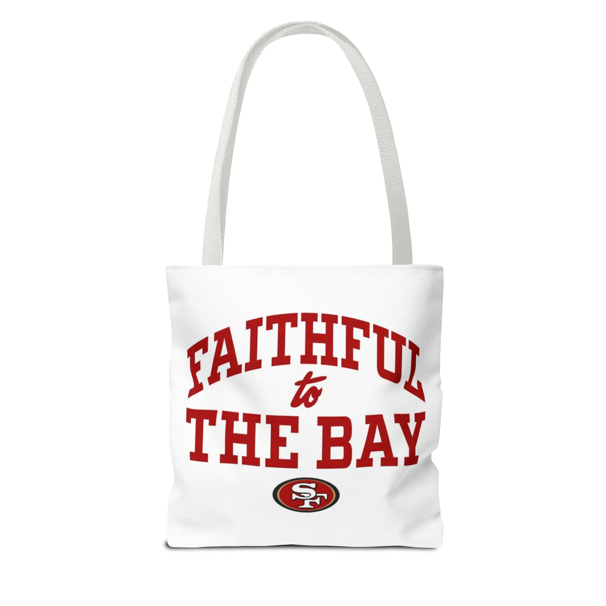 Tote Bag (AOP) 49ers Faithful to the Bay