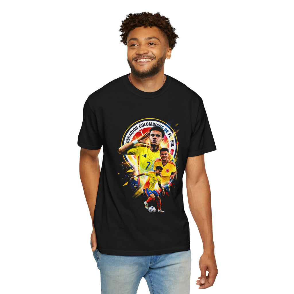 Unisex Garment-Dyed T-shirt Luis Diaz Colombia