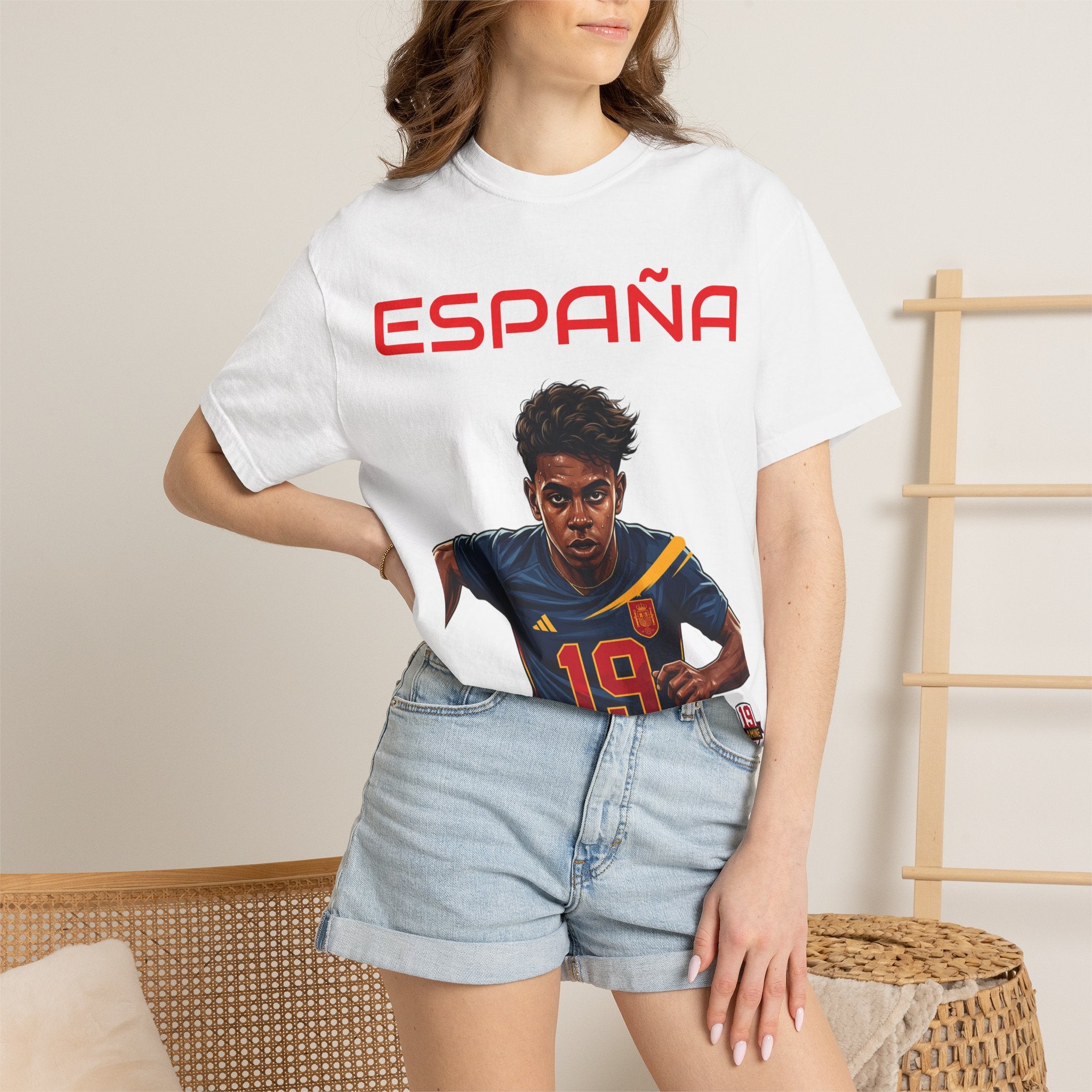 Unisex Lamine Yamal Garment-Dyed T-shirt