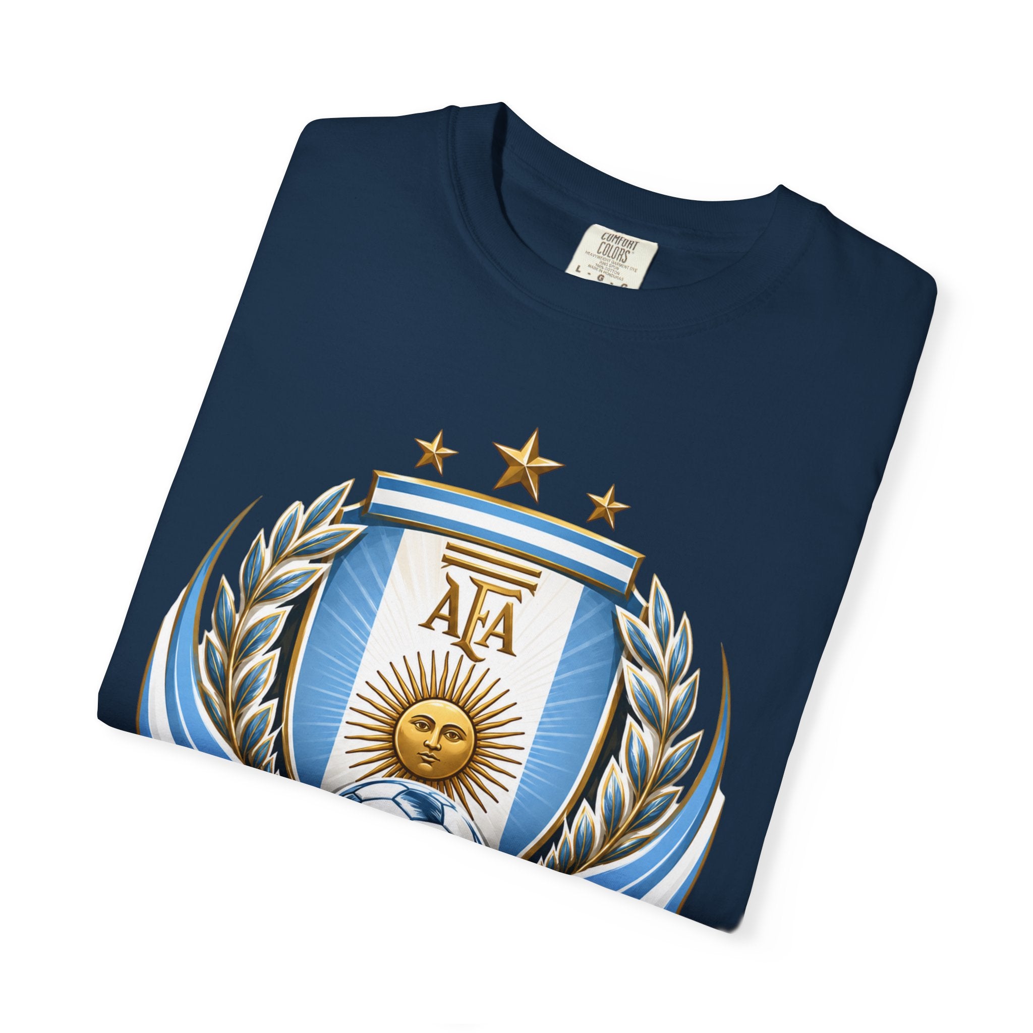 Unisex Argentina Futbol Garment-Dyed T-shirt