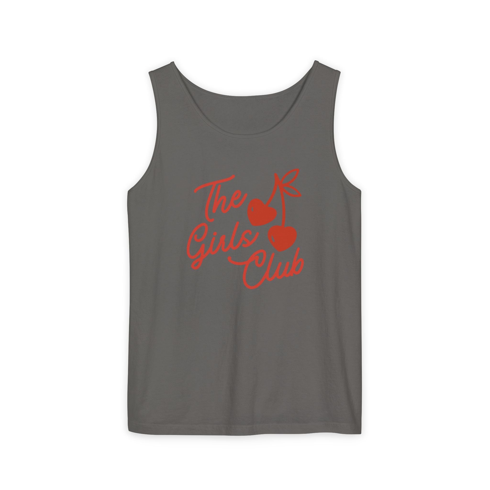 Women’s Cherries Garment-Dyed Tank Top