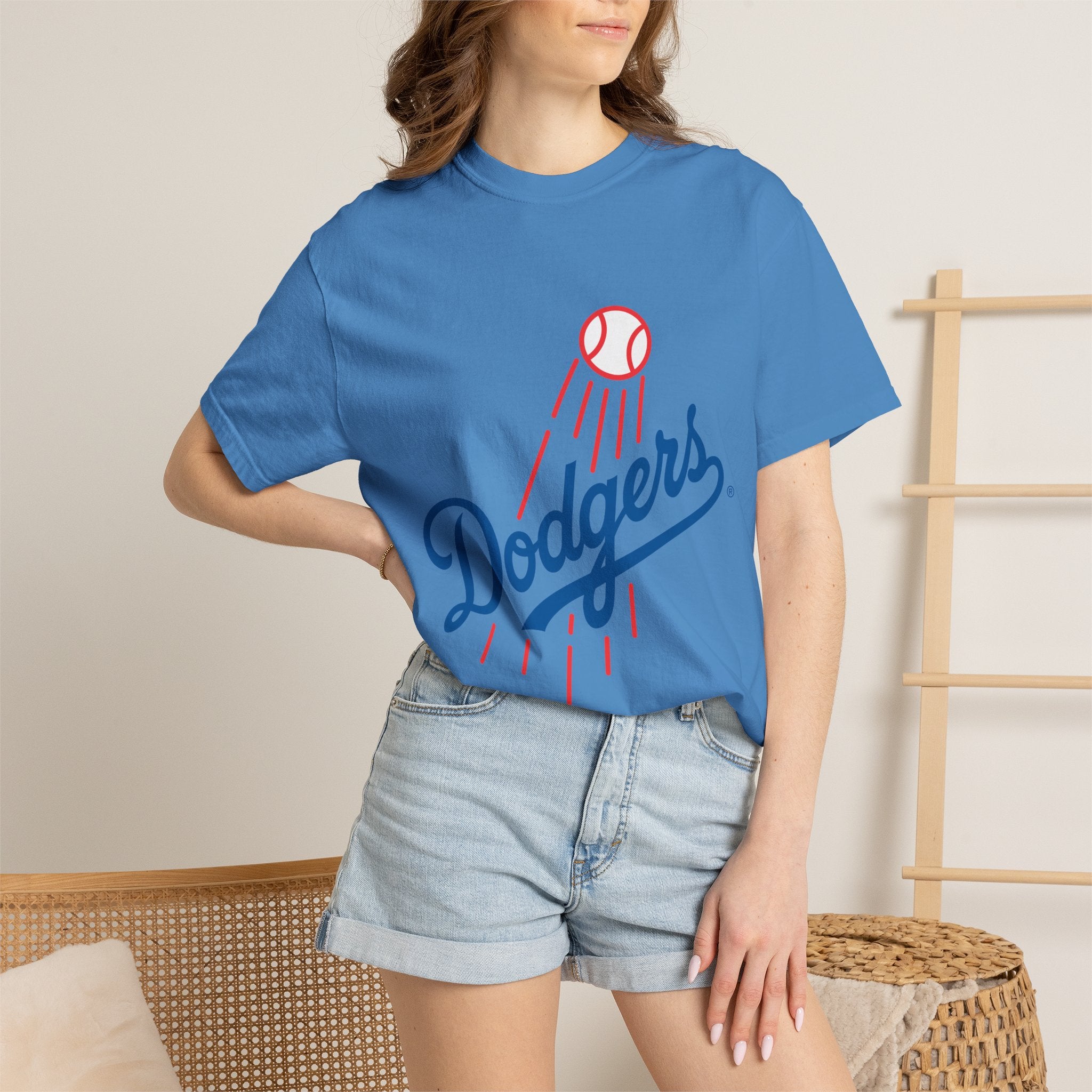 Unisex Dodgers Garment-Dyed T-shirt