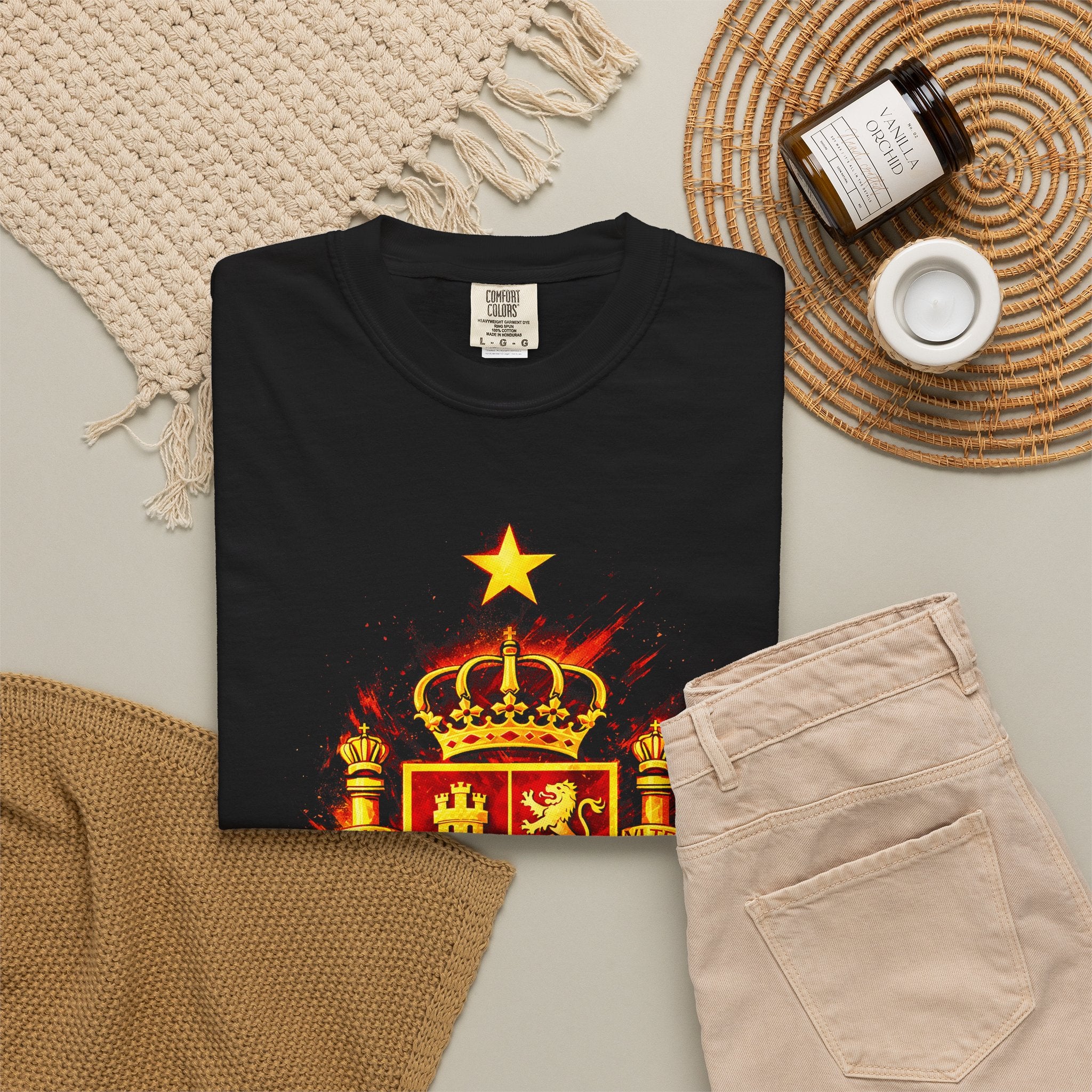 Unisex Garment-Dyed T-shirt Spain