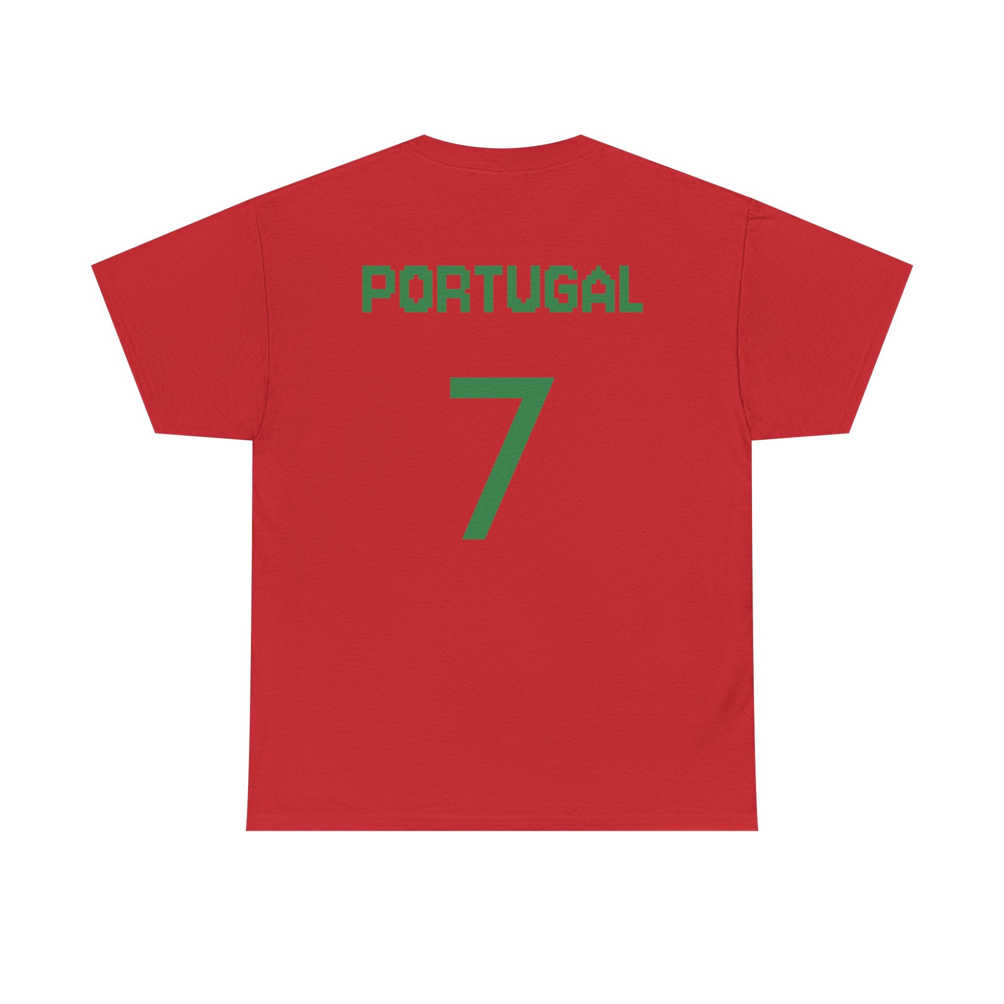 CR7 Portugal Soccer Tee — Cristiano Ronaldo Goat Graphic Jersey Shirt