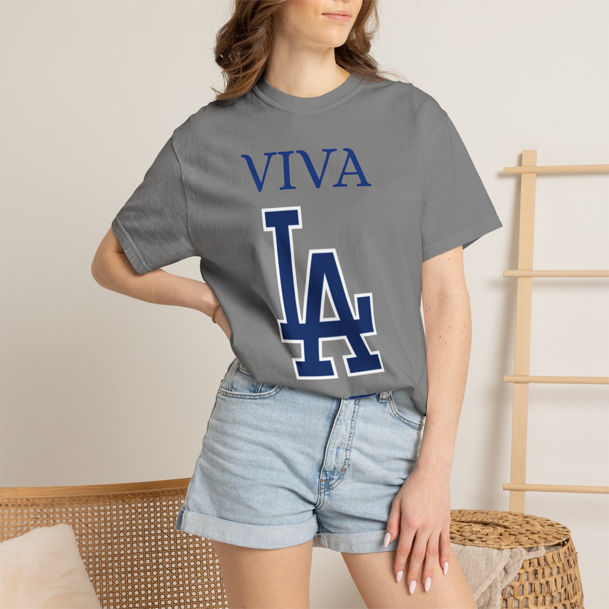 Unisex Garment-Dyed T-shirt Viva La RAZA