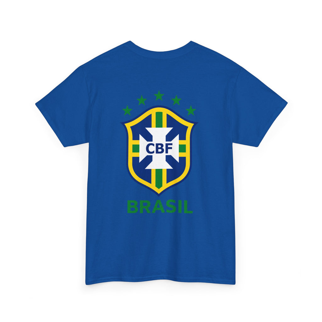 Unisex Brasil Logo Heavy Cotton Tee