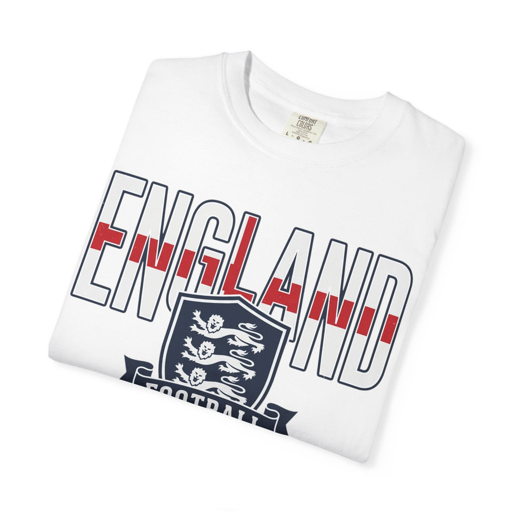 Unisex England Football / Soccer Garment-Dyed T-shirt