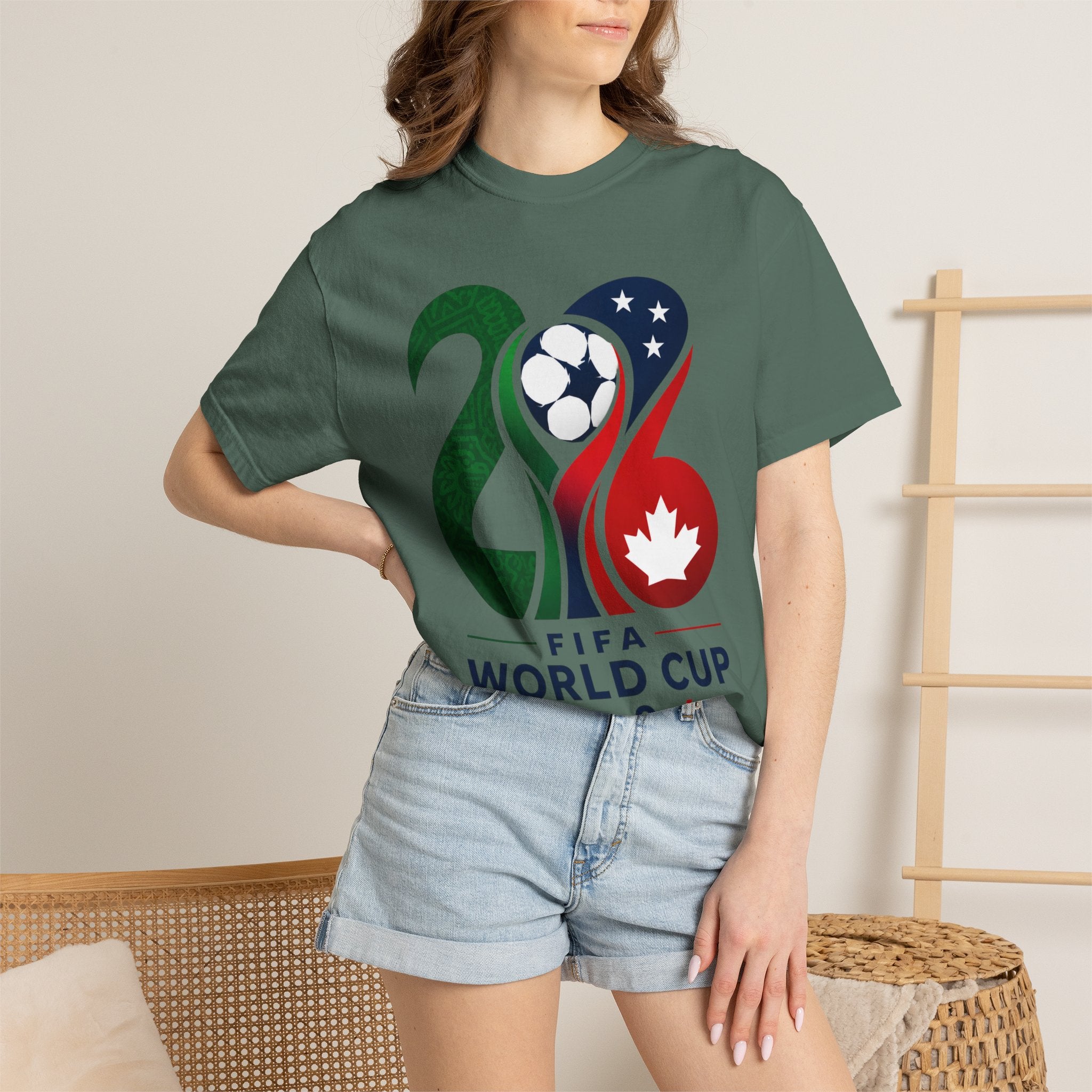 Unisex FIFA World Cup Garment-Dyed T-shirt