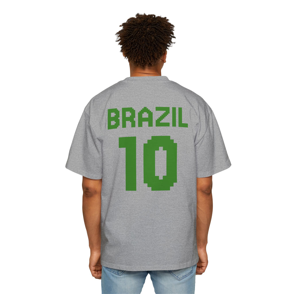 Brazil Soccer Tee — Joga Bonito Graphic Football T‑Shirt