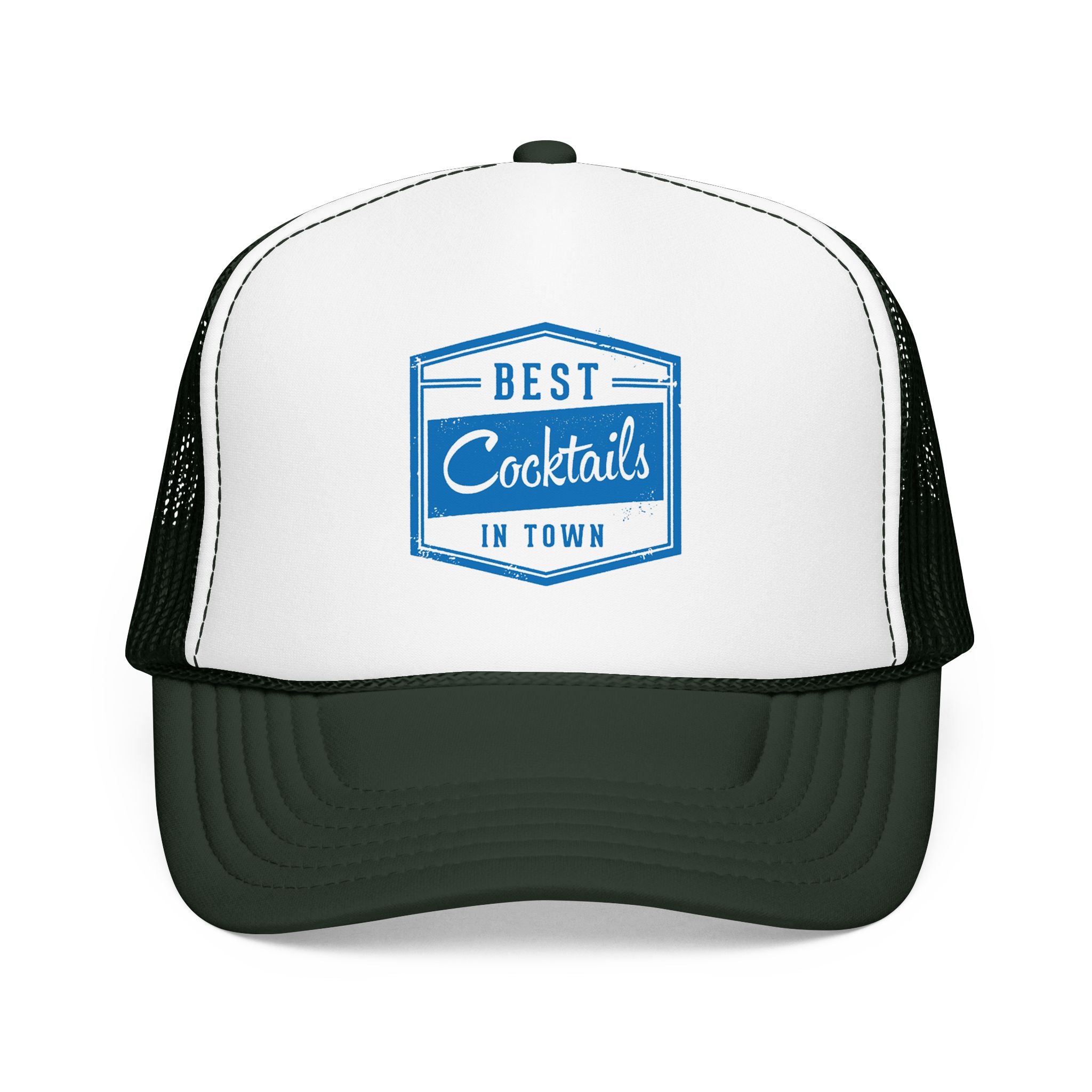 Best Cocktails Trucker Hat — 'Best Cocktails in Town' Foam Mesh Cap