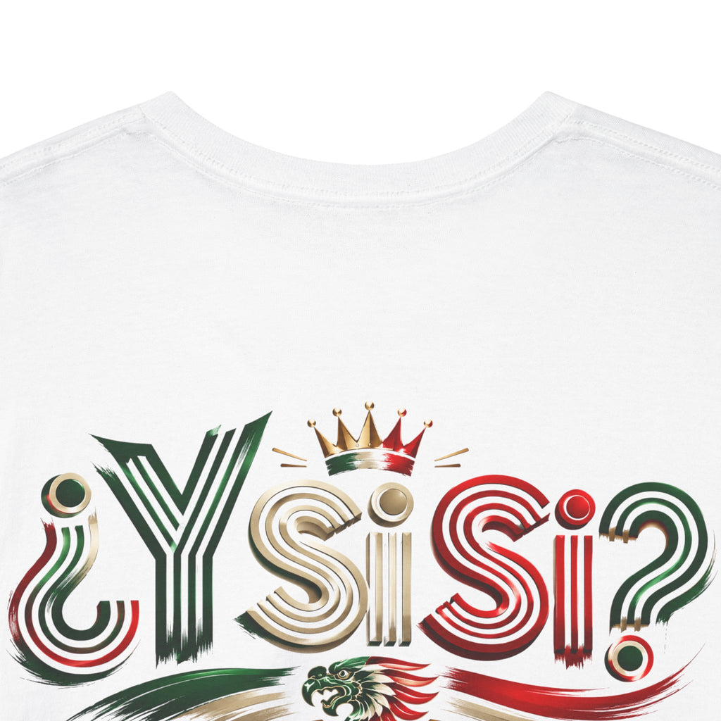 Unisex Heavy Cotton Tee Mexico Y  Si Si