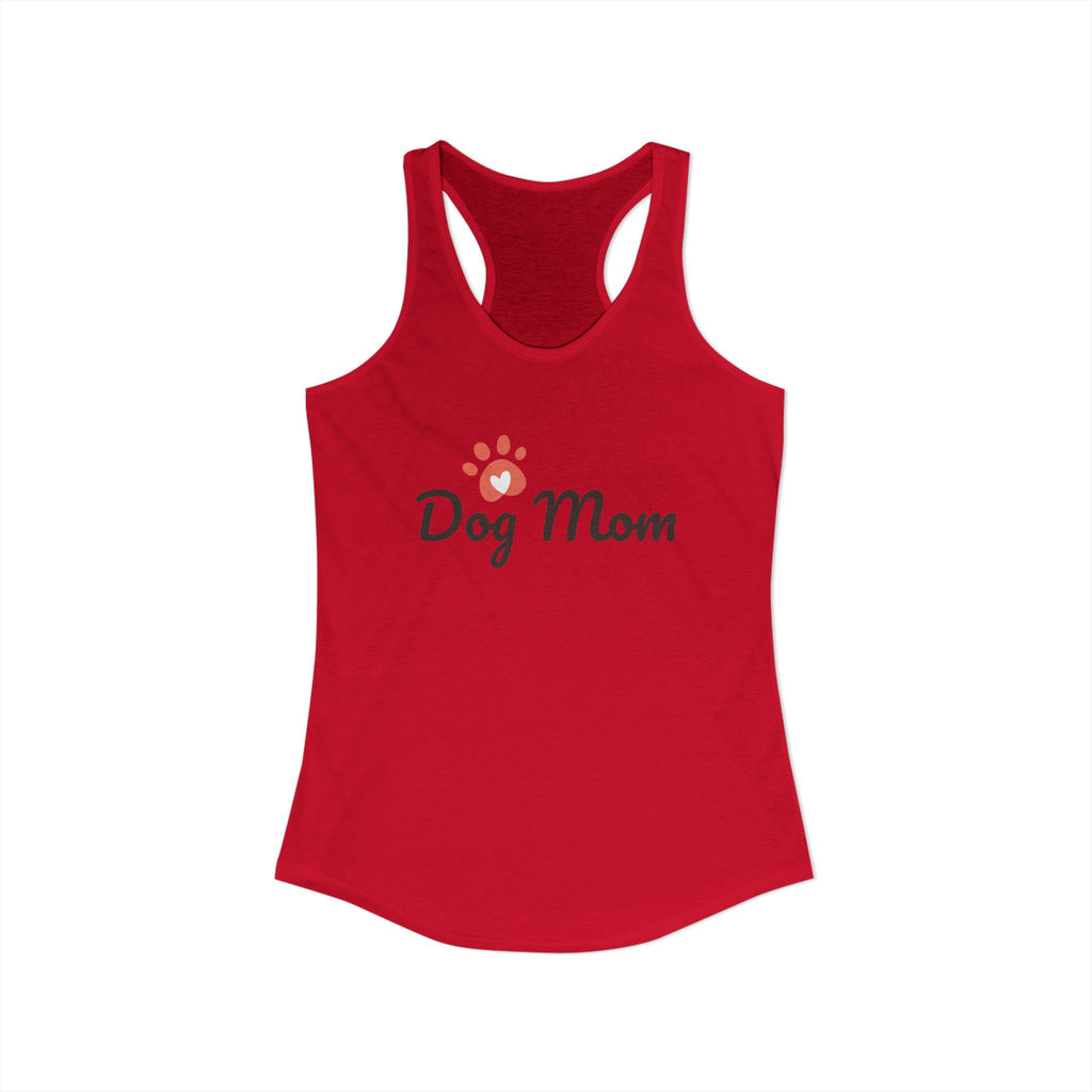 Women's Dog Mom Ideal Racerback Tank