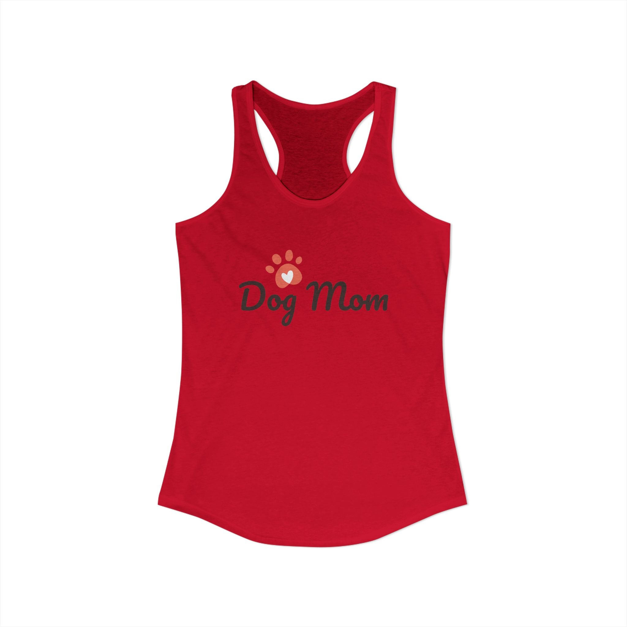 Women's Dog Mom Ideal Racerback Tank