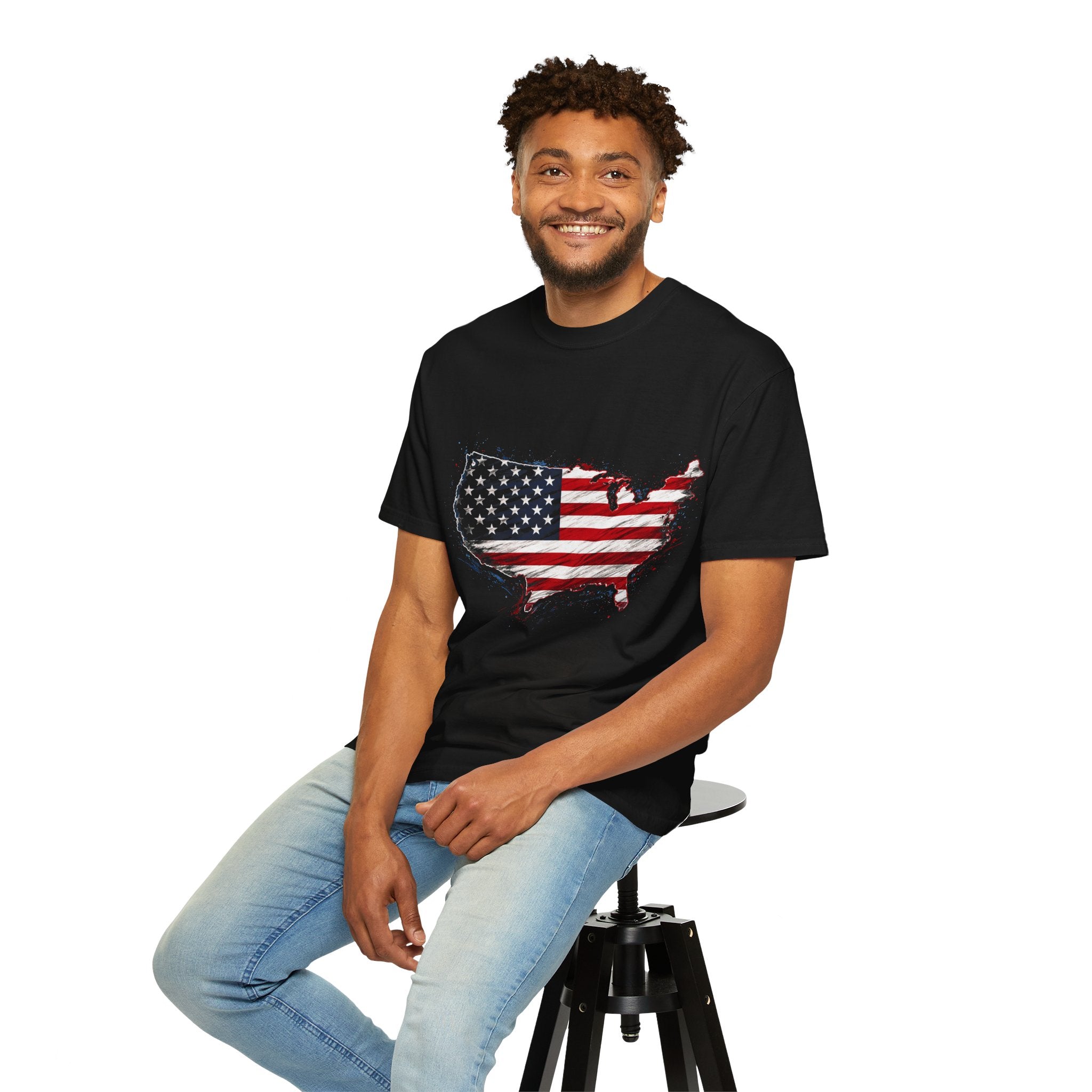 Unisex Garment-Dyed T-shirt USA