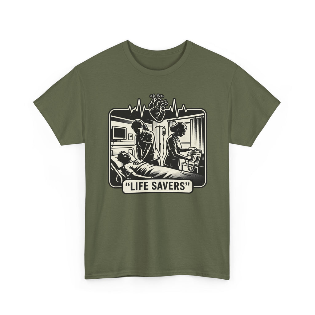 Unisex RN / Nurses Life  Heavy Cotton Tee