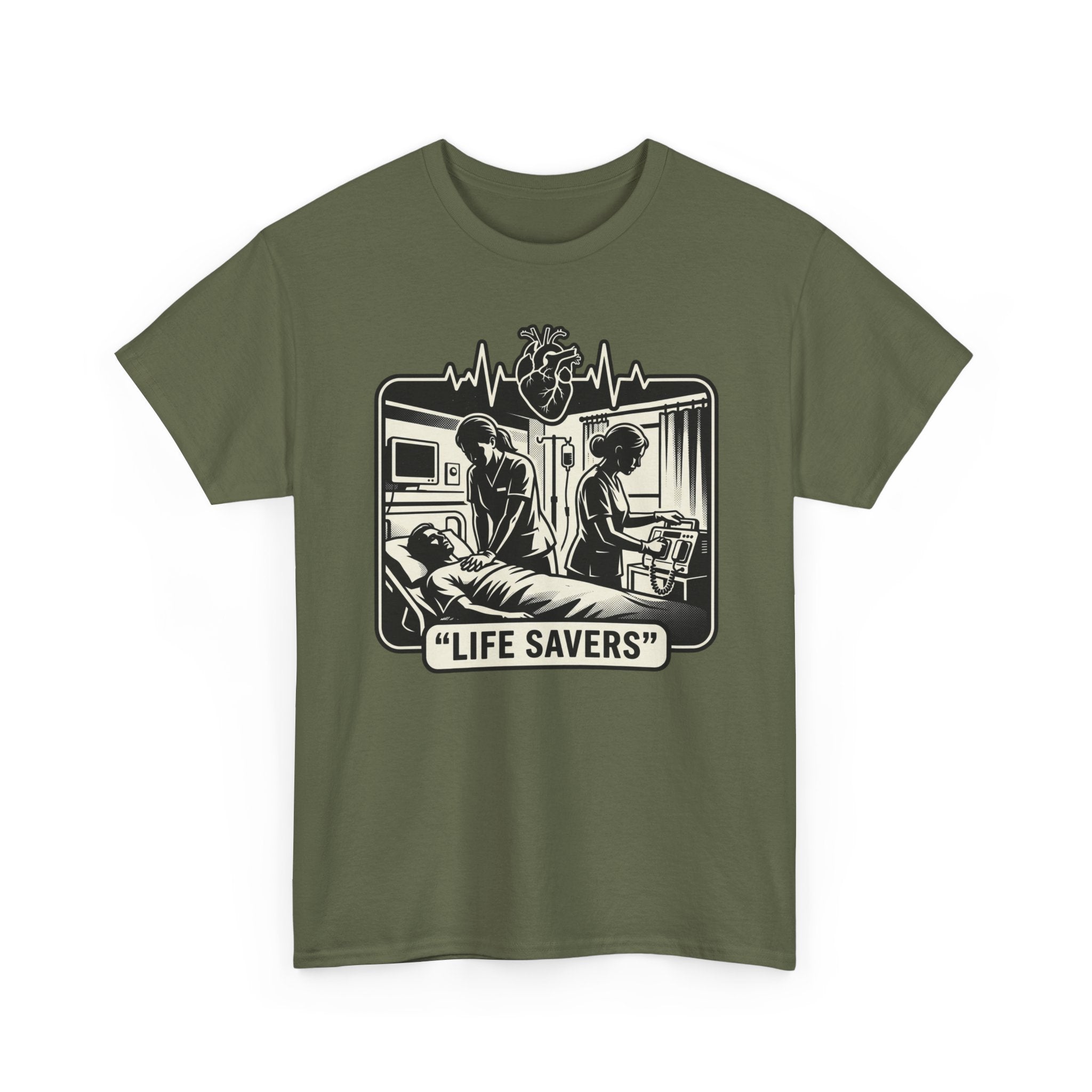 Unisex RN / Nurses Life  Heavy Cotton Tee