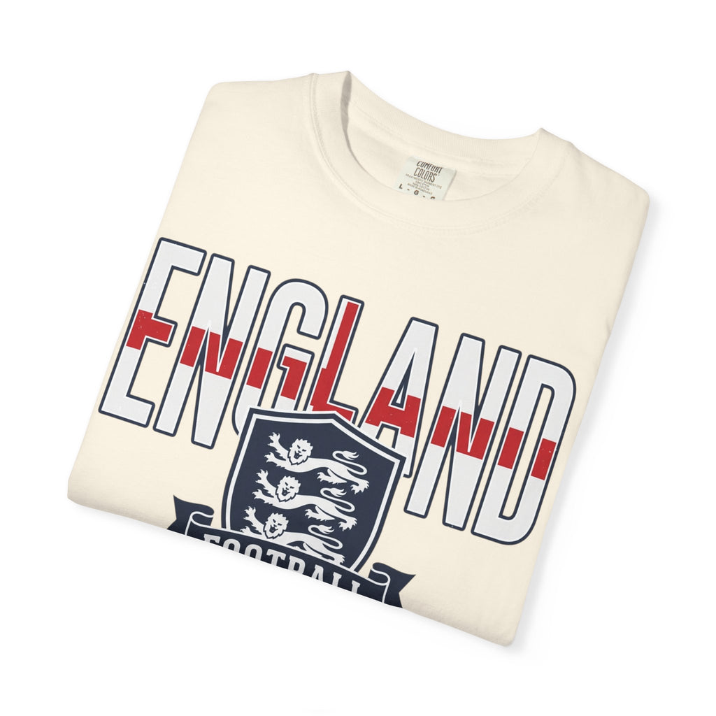 Unisex England Football / Soccer Garment-Dyed T-shirt