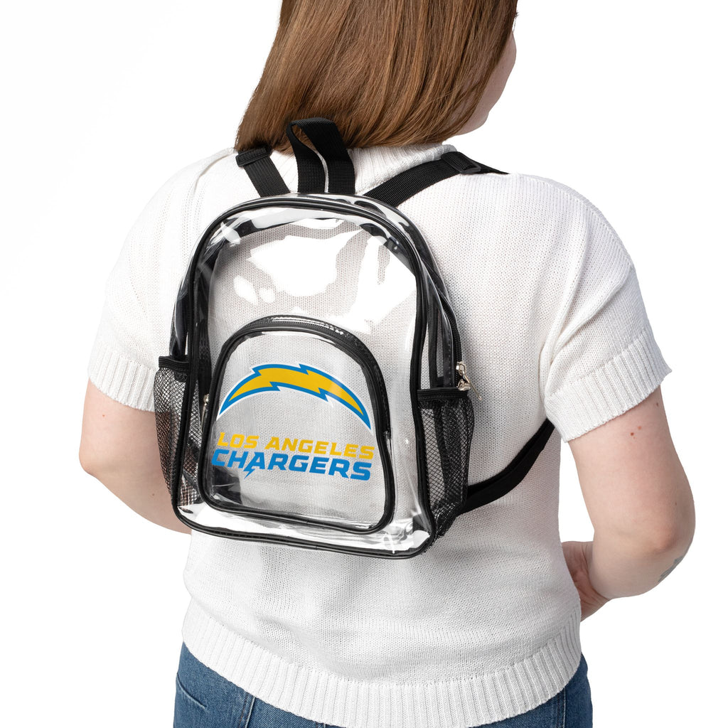 Clear Stadium Backpack Chargers