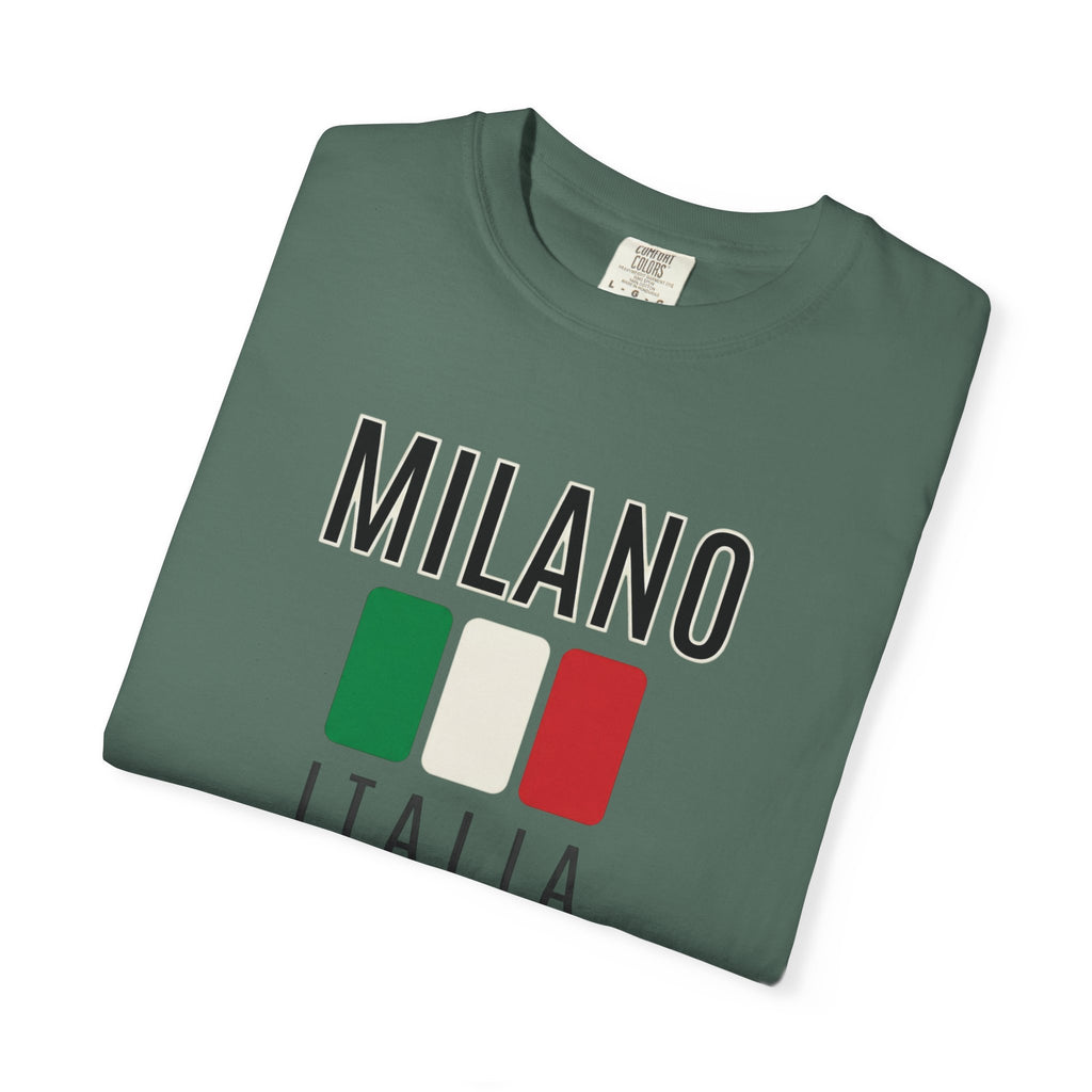 Milano Italia T-Shirt — Italian Flag Travel Tee