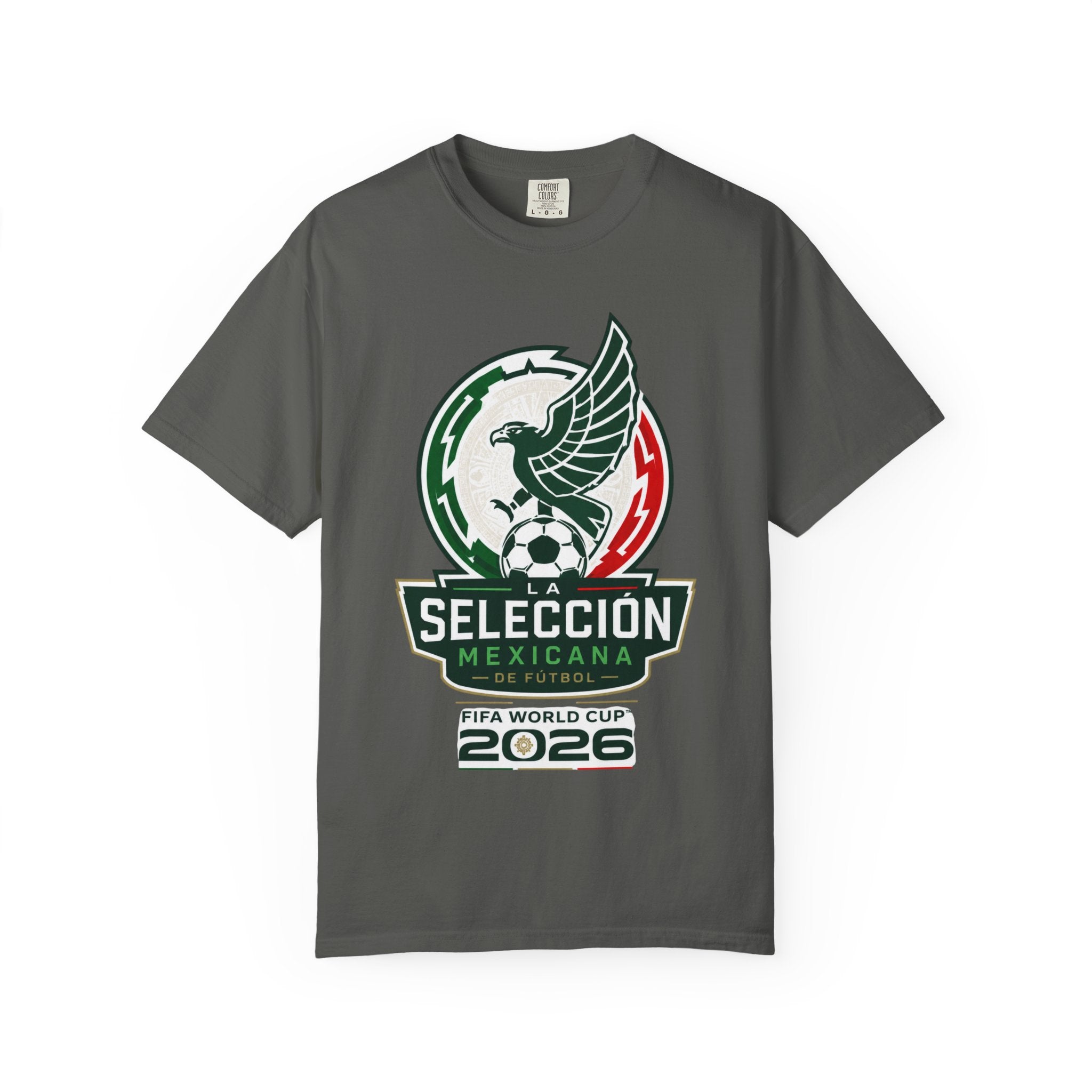 Unisex Mexico Soccer Garment-Dyed T-shirt
