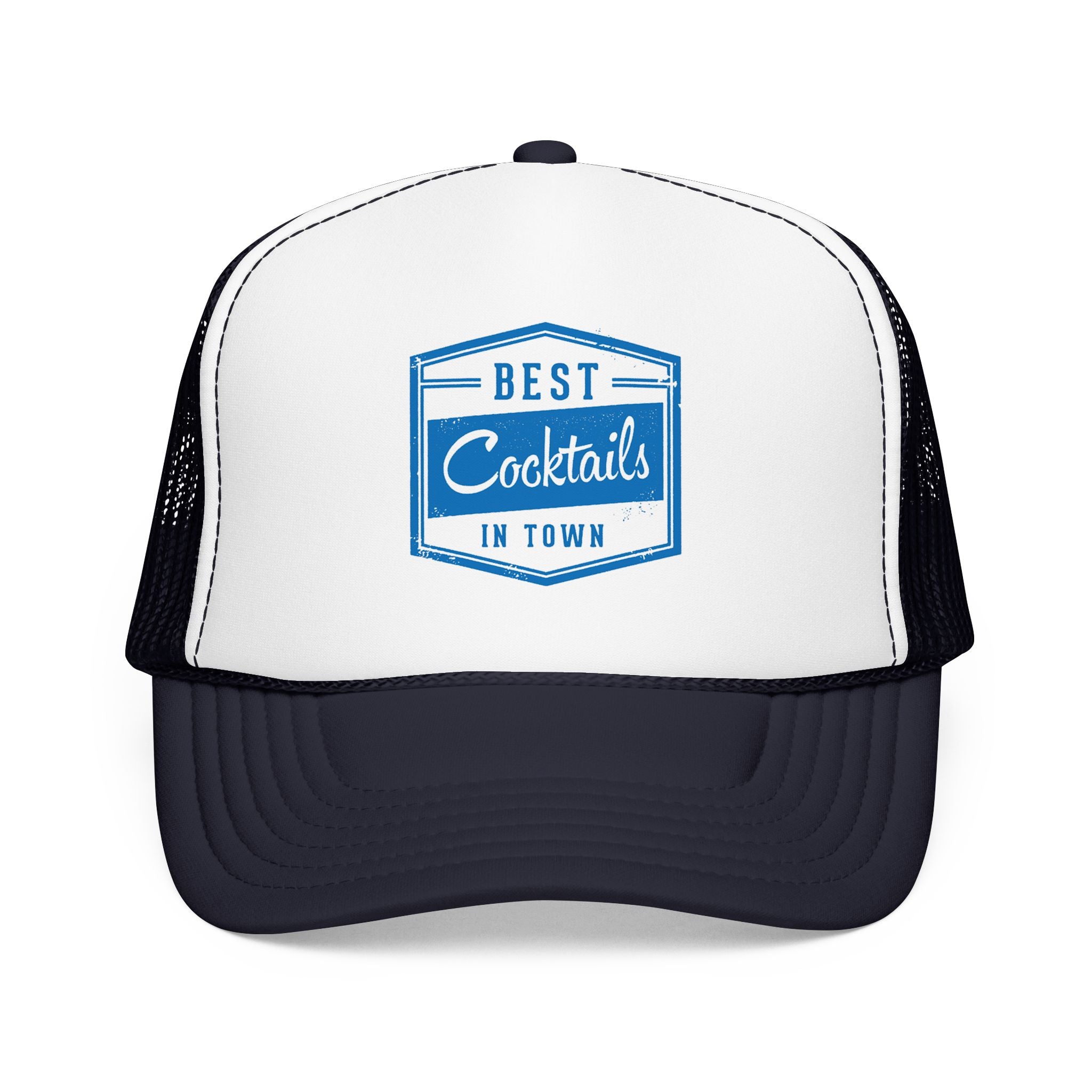 Best Cocktails Trucker Hat — 'Best Cocktails in Town' Foam Mesh Cap