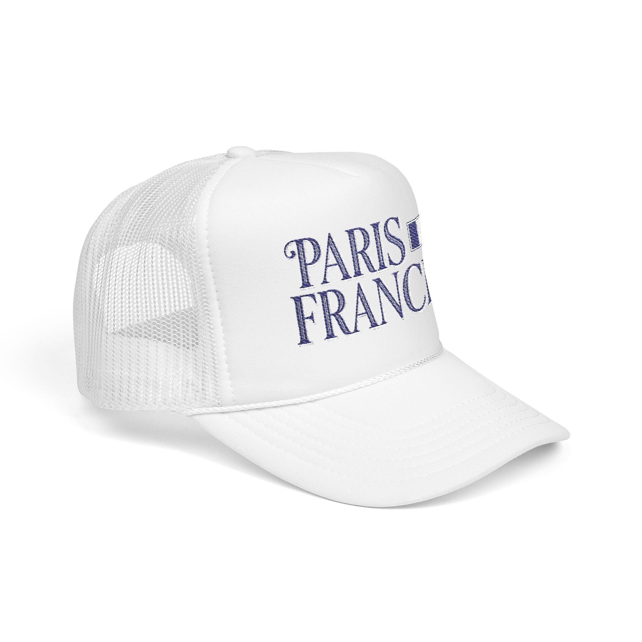 Paris France Foam Trucker Hat