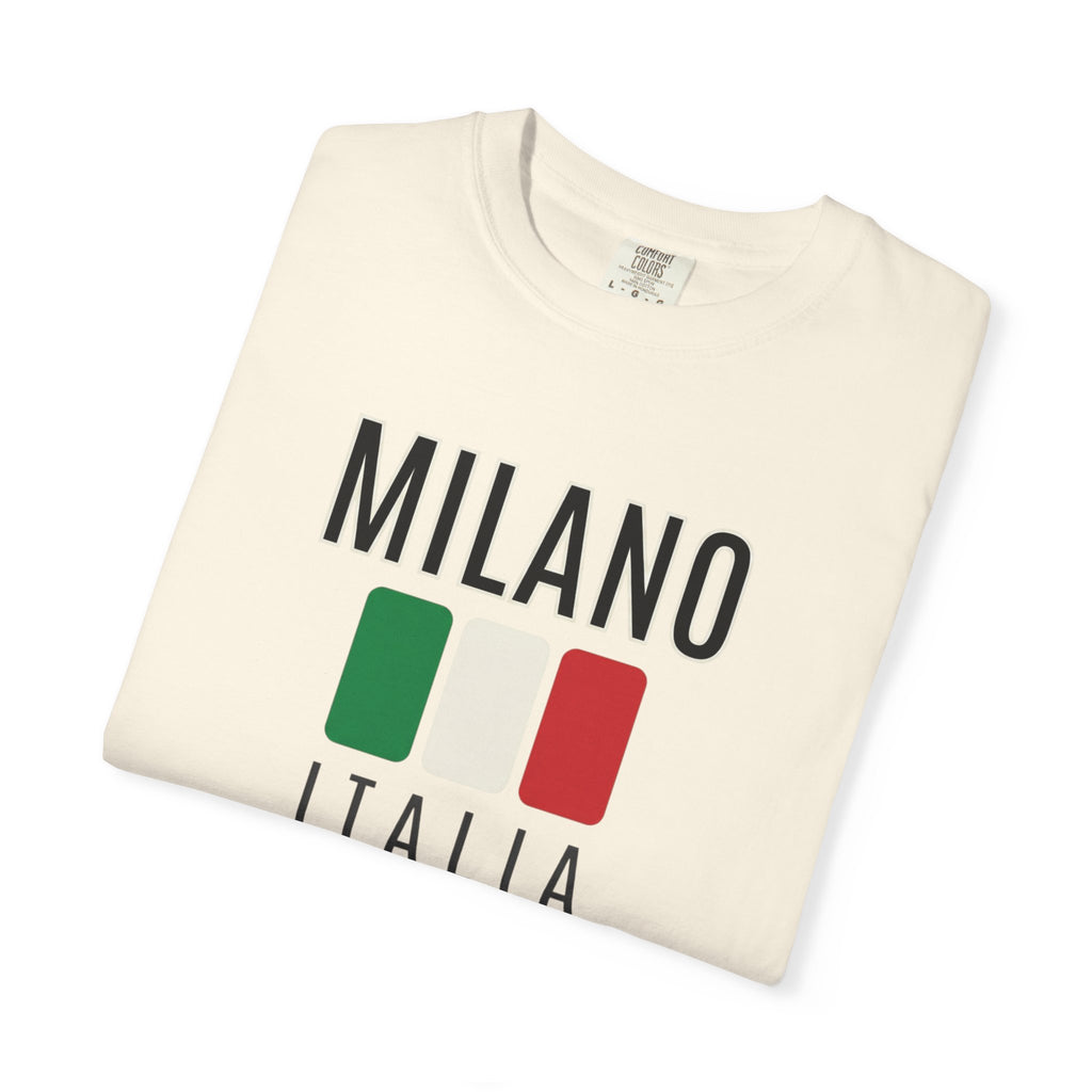Milano Italia T-Shirt — Italian Flag Travel Tee