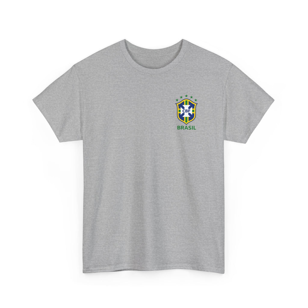 Unisex Brasil Logo Heavy Cotton Tee