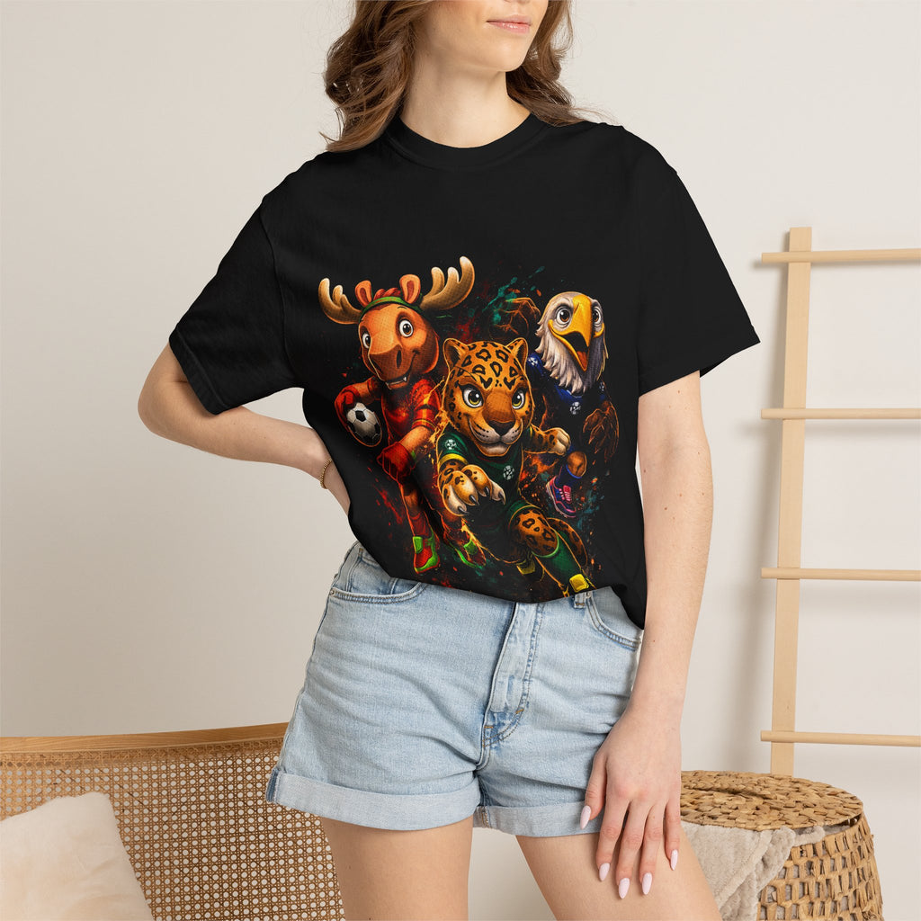 Unisex Garment-Dyed T-shirt FiFa Mascots