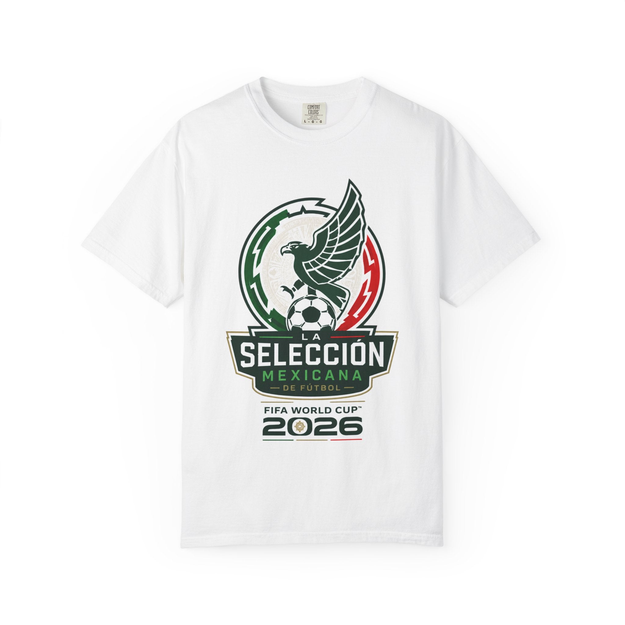 Unisex Mexico Soccer Garment-Dyed T-shirt