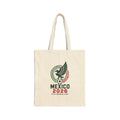 Cotton Canvas Tote Bag MEX Soccer