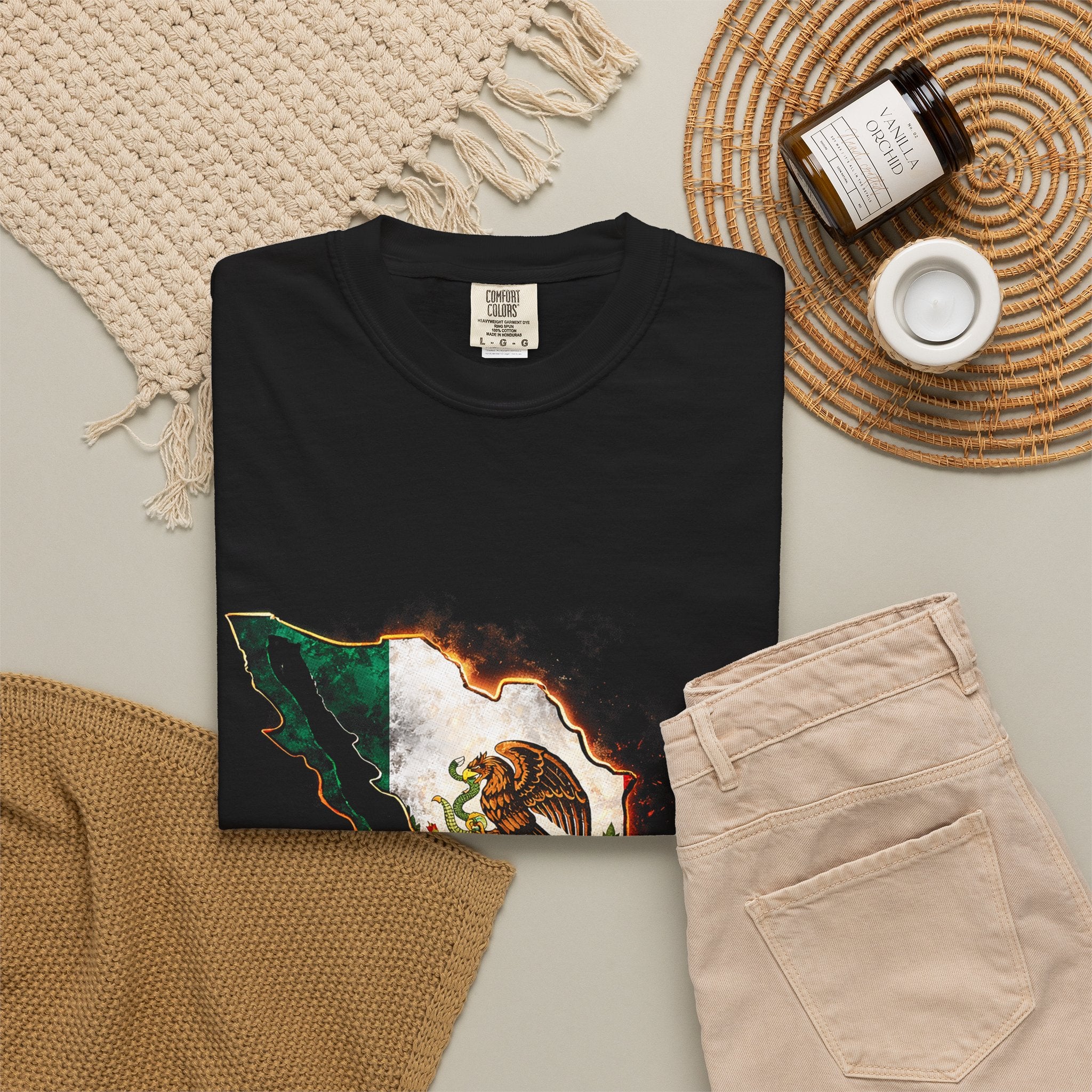 Unisex Garment-Dyed T-shirt Mexico