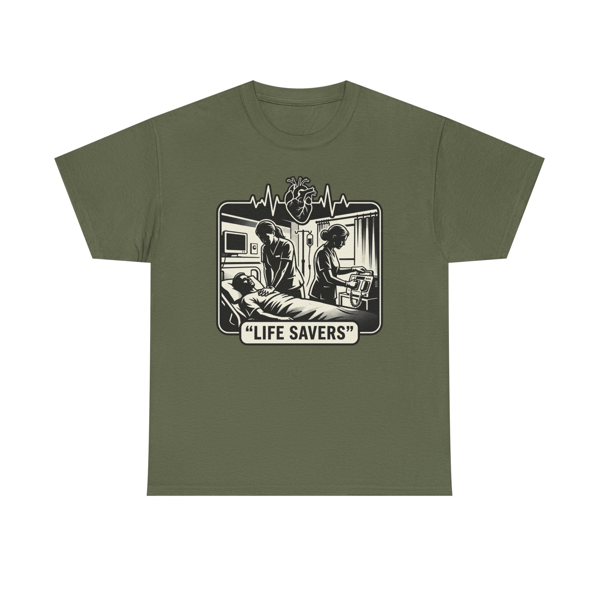 Unisex RN / Nurses Life  Heavy Cotton Tee