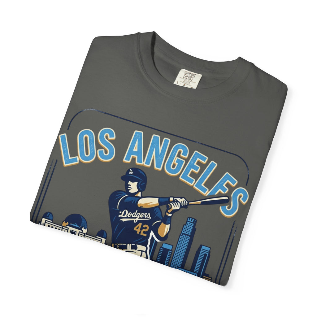 Los Angeles Dodger Baseball Player Graphic T-Shirt