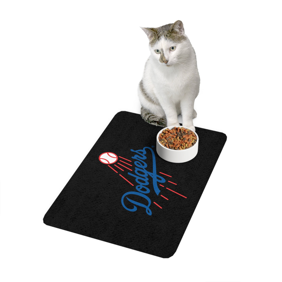 Pet Food Mat (12x18) Dodgers
