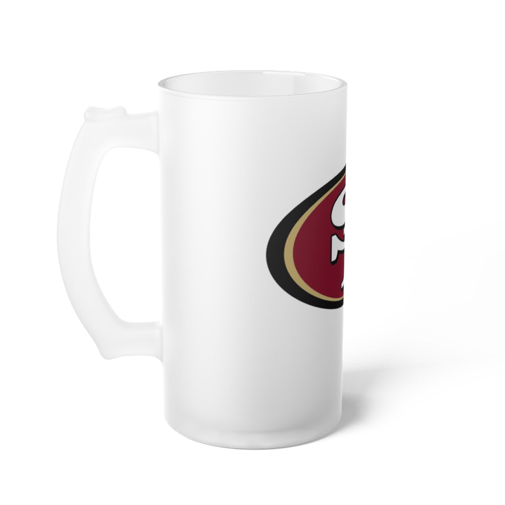 Frosted Glass Beer Mug SF
