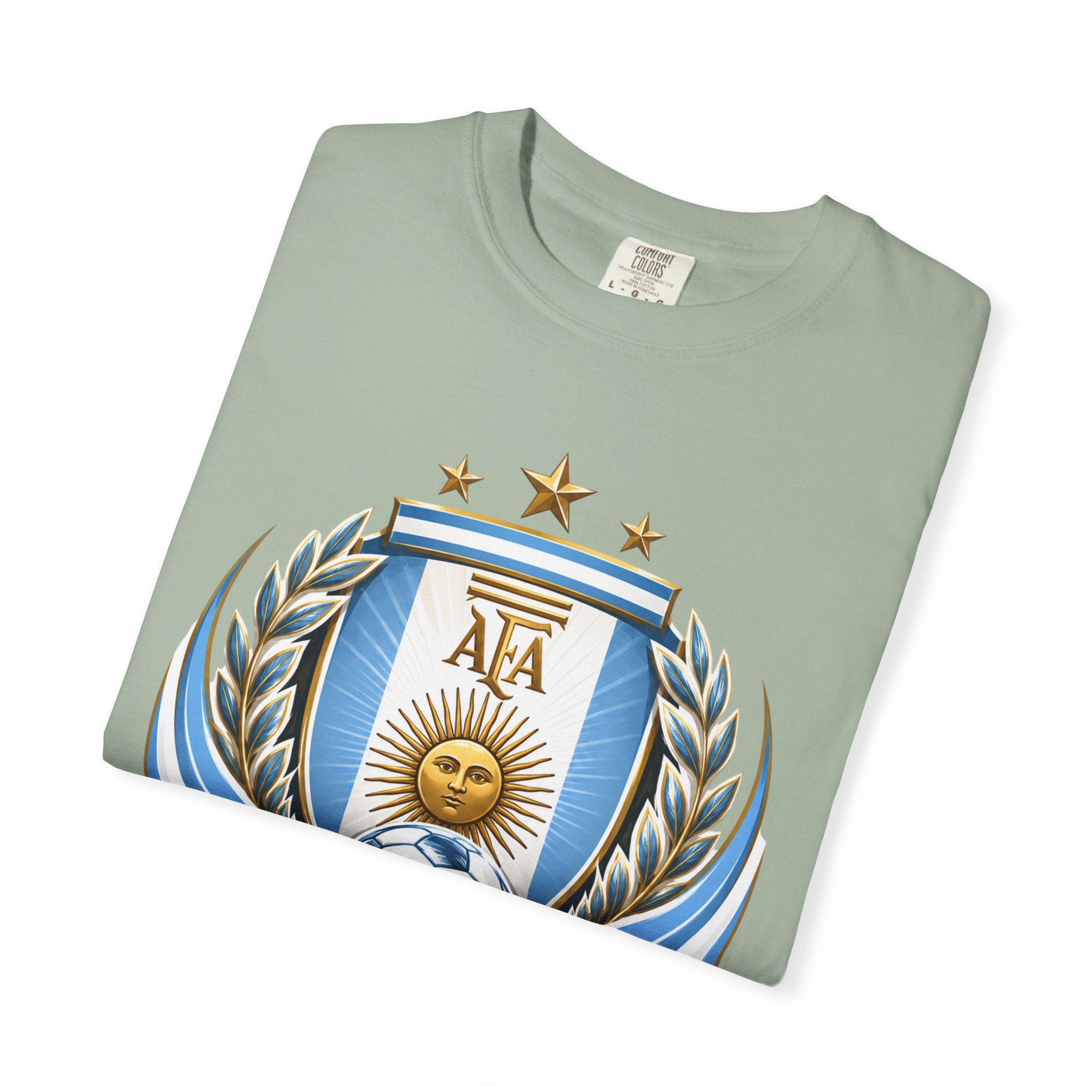 Unisex Argentina Futbol Garment-Dyed T-shirt