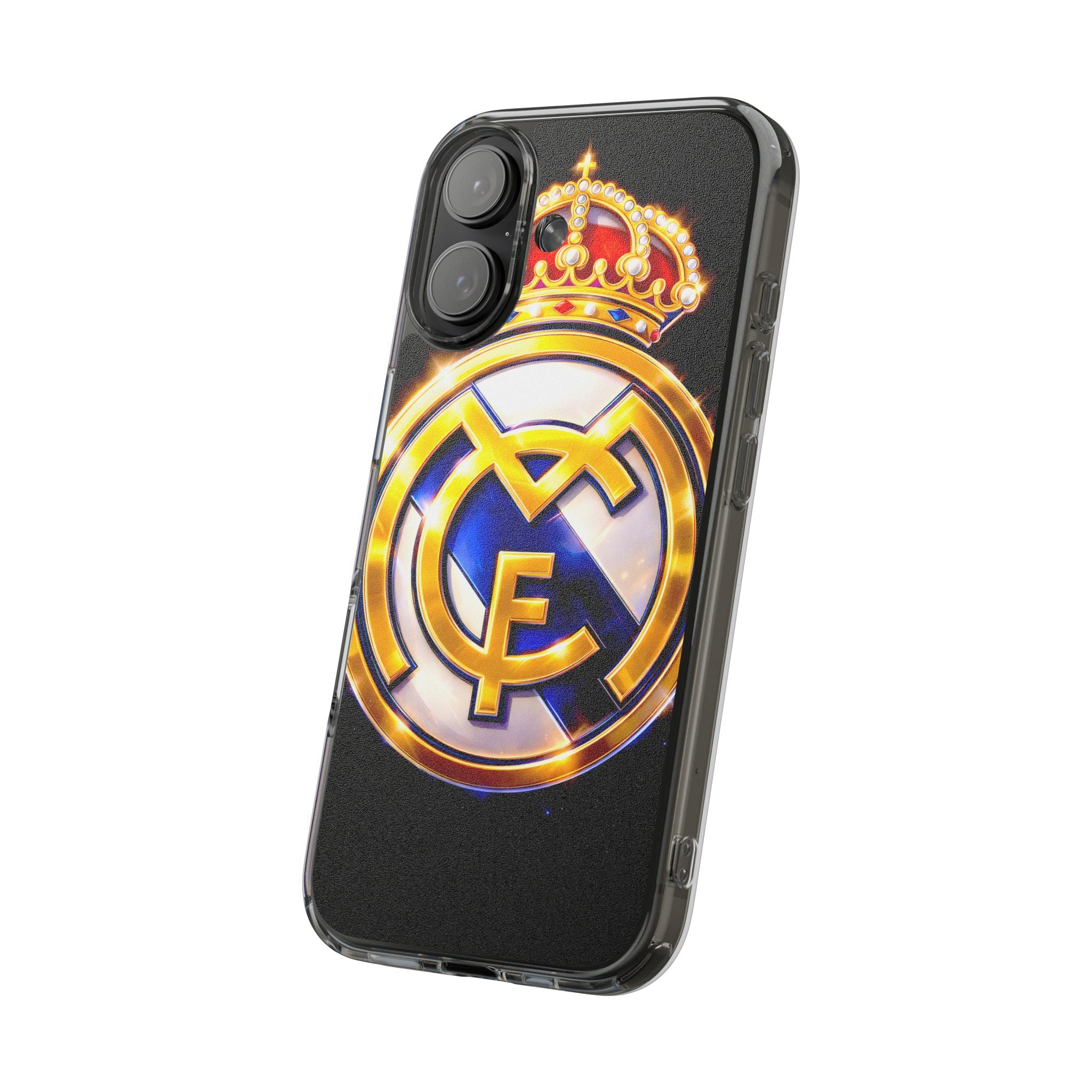 Clear Impact-Resistant Cases Real Madrid