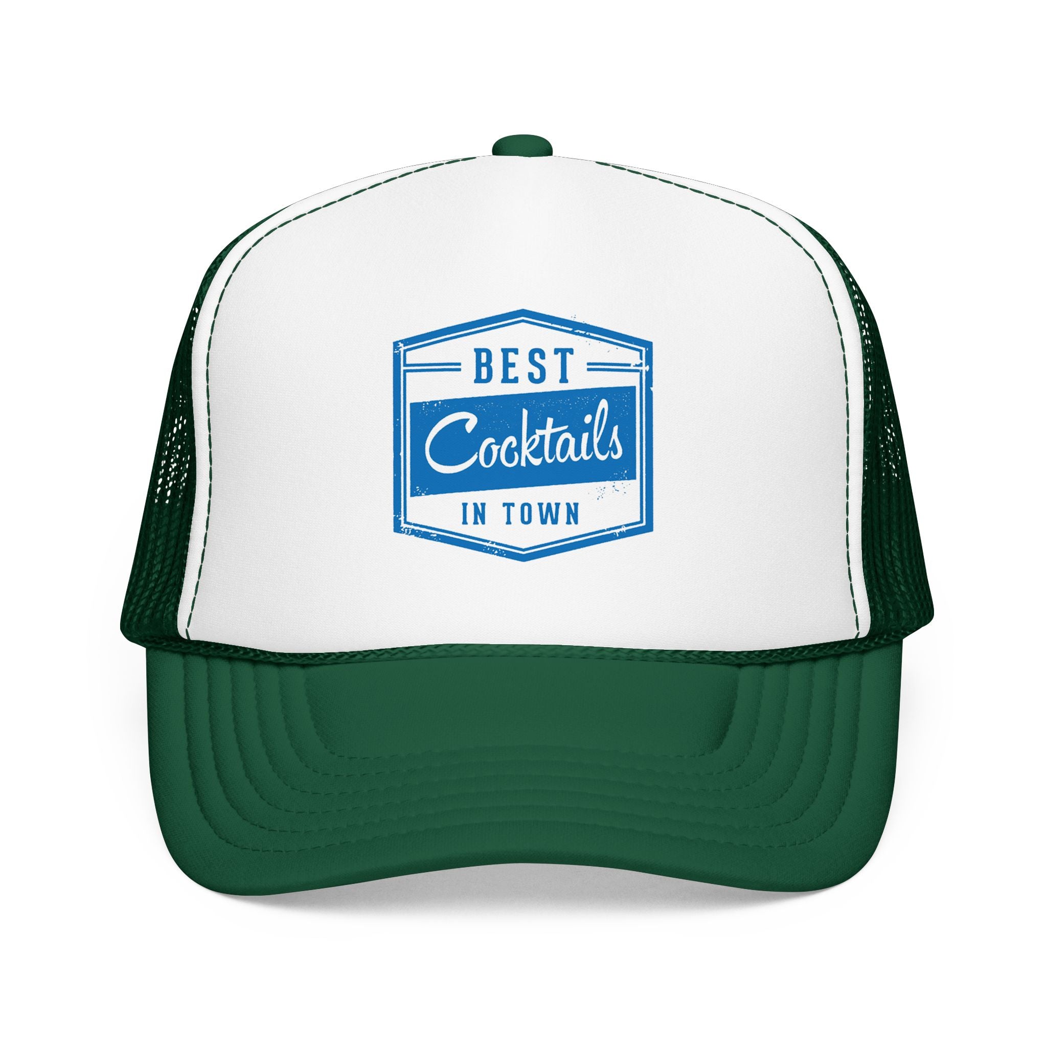 Best Cocktails Trucker Hat — 'Best Cocktails in Town' Foam Mesh Cap