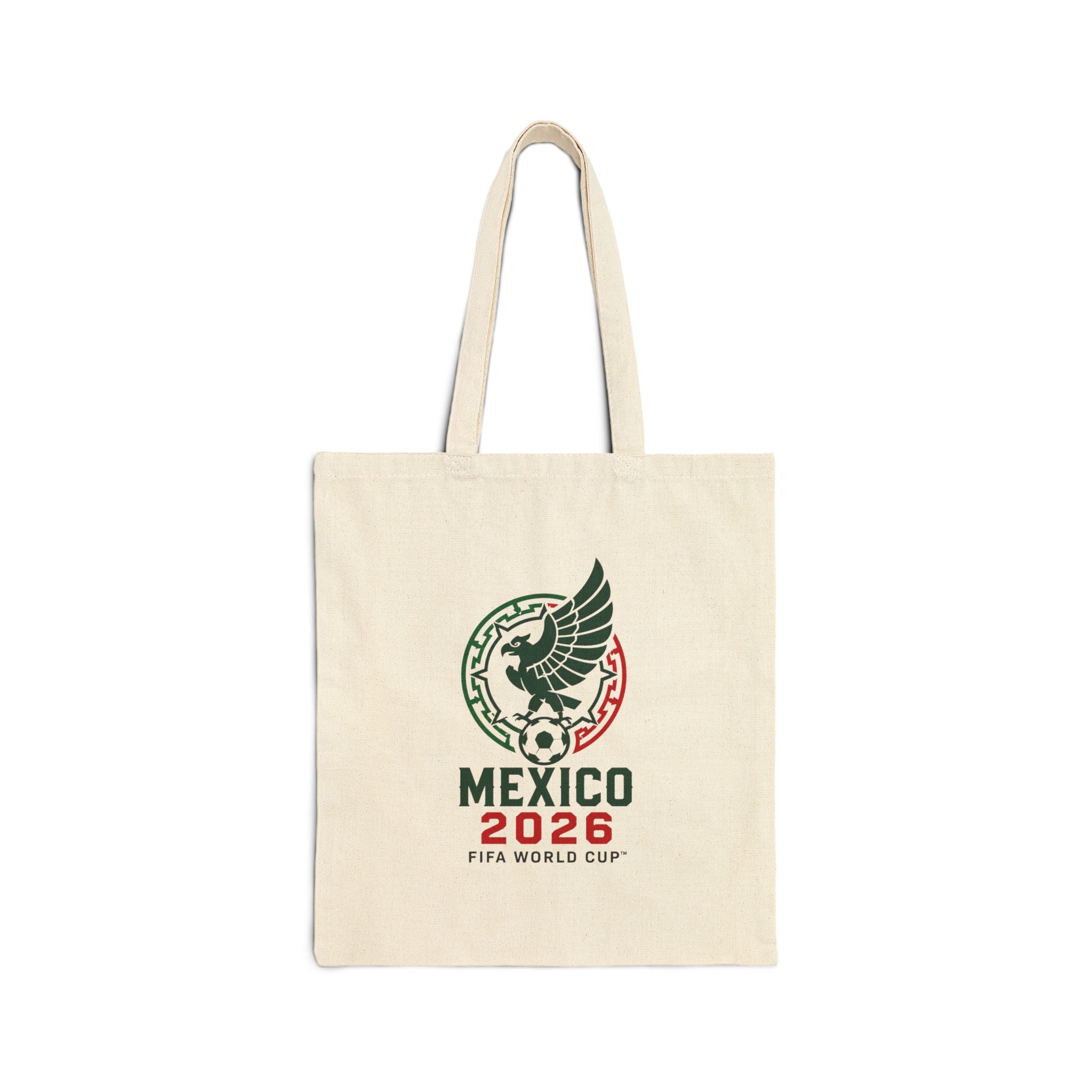 Cotton Canvas Tote Bag MEX Soccer