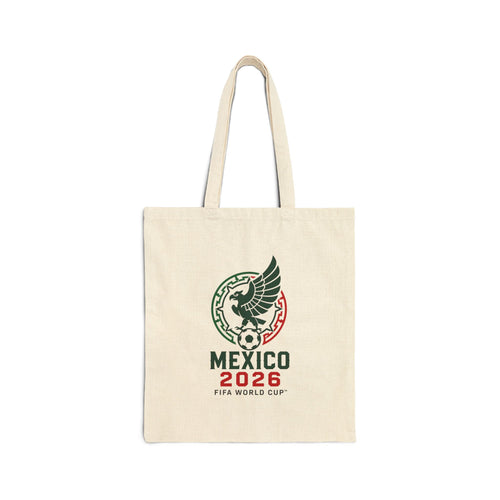 Cotton Canvas Tote Bag MEX Soccer