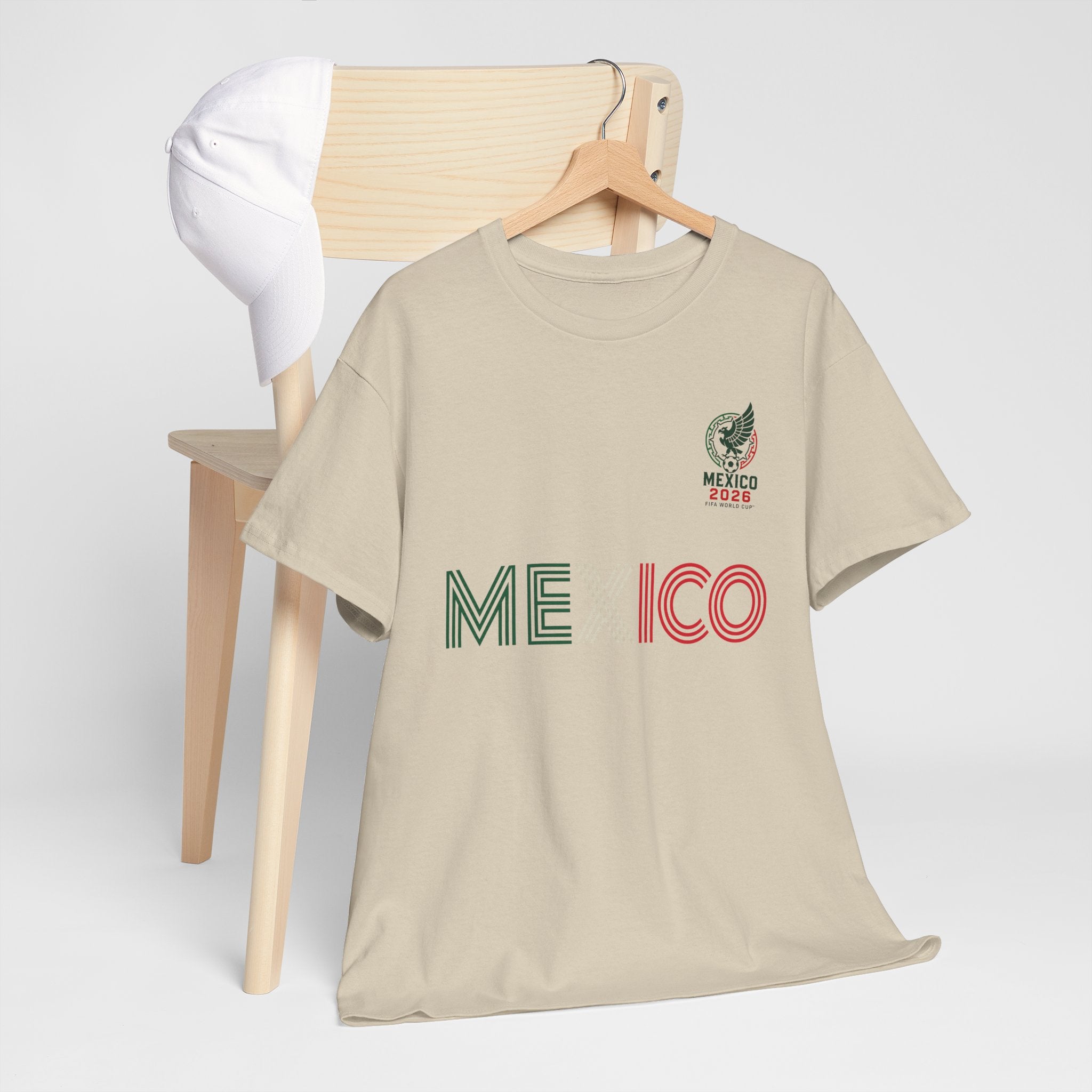 Unisex Heavy Cotton Tee Mexico Y  Si Si